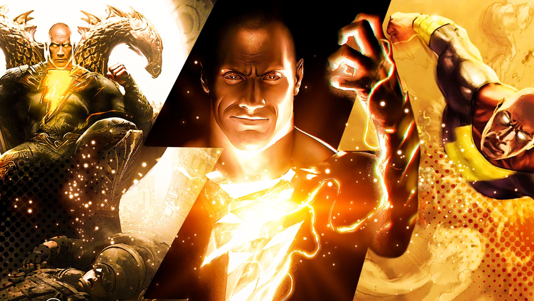 Dwayne Johnson at Black Adam Set