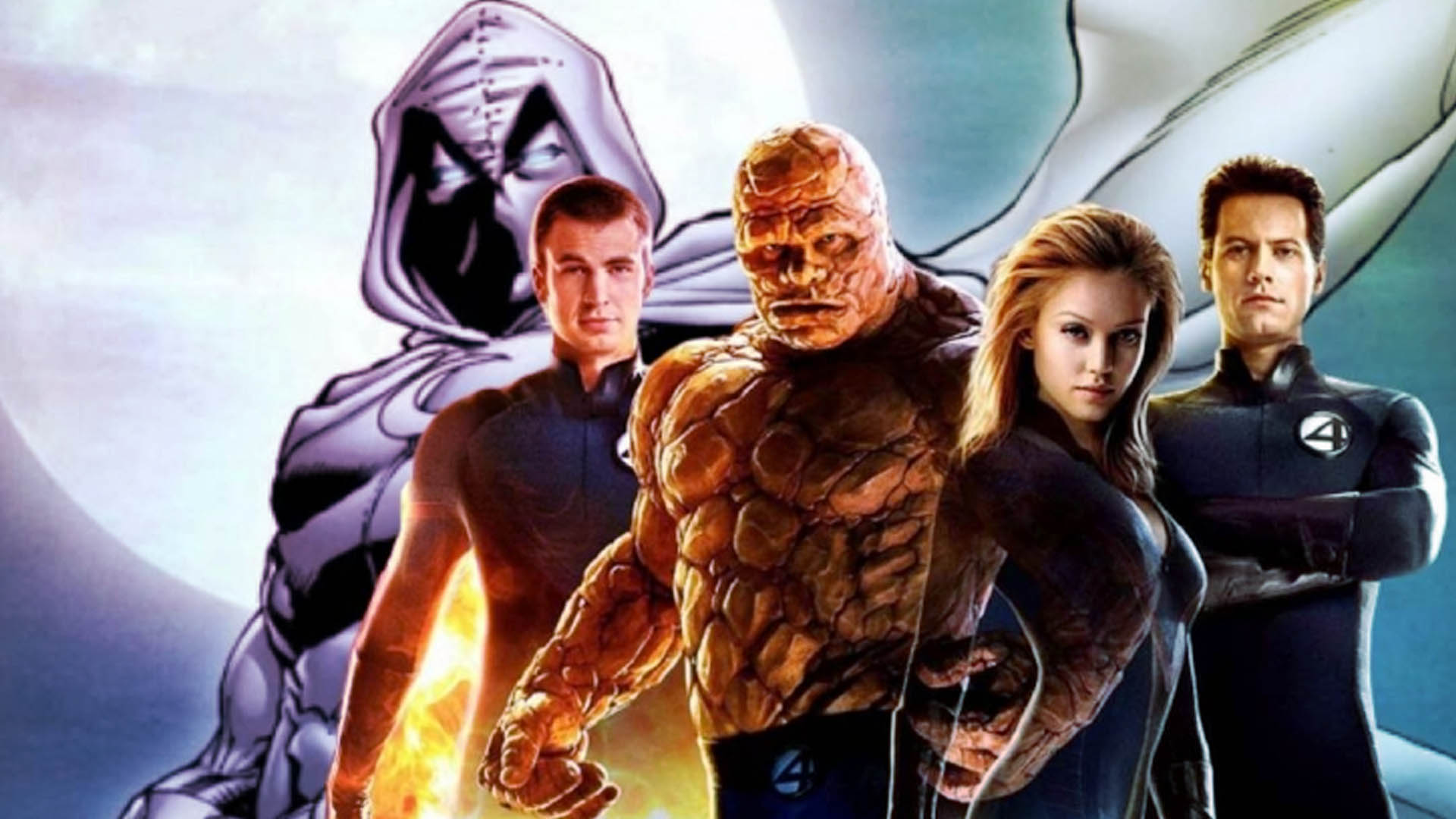 Moon Knight with Fantastic Four