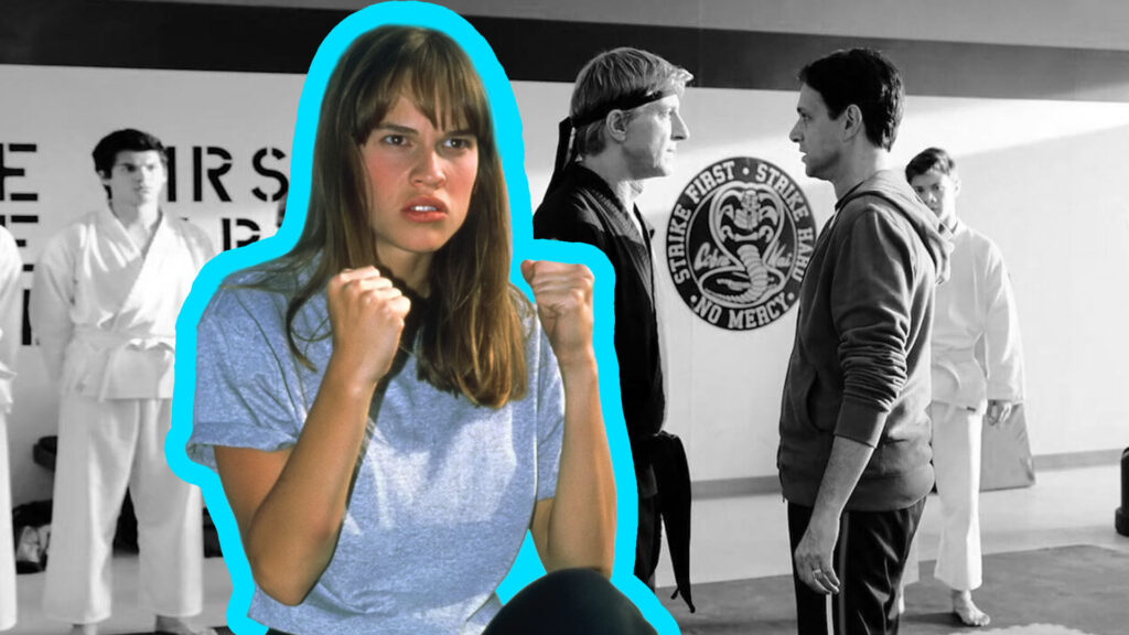 Cobra Kai Season 5 - Hilary Swank as Karate Kid's Julie Pierce