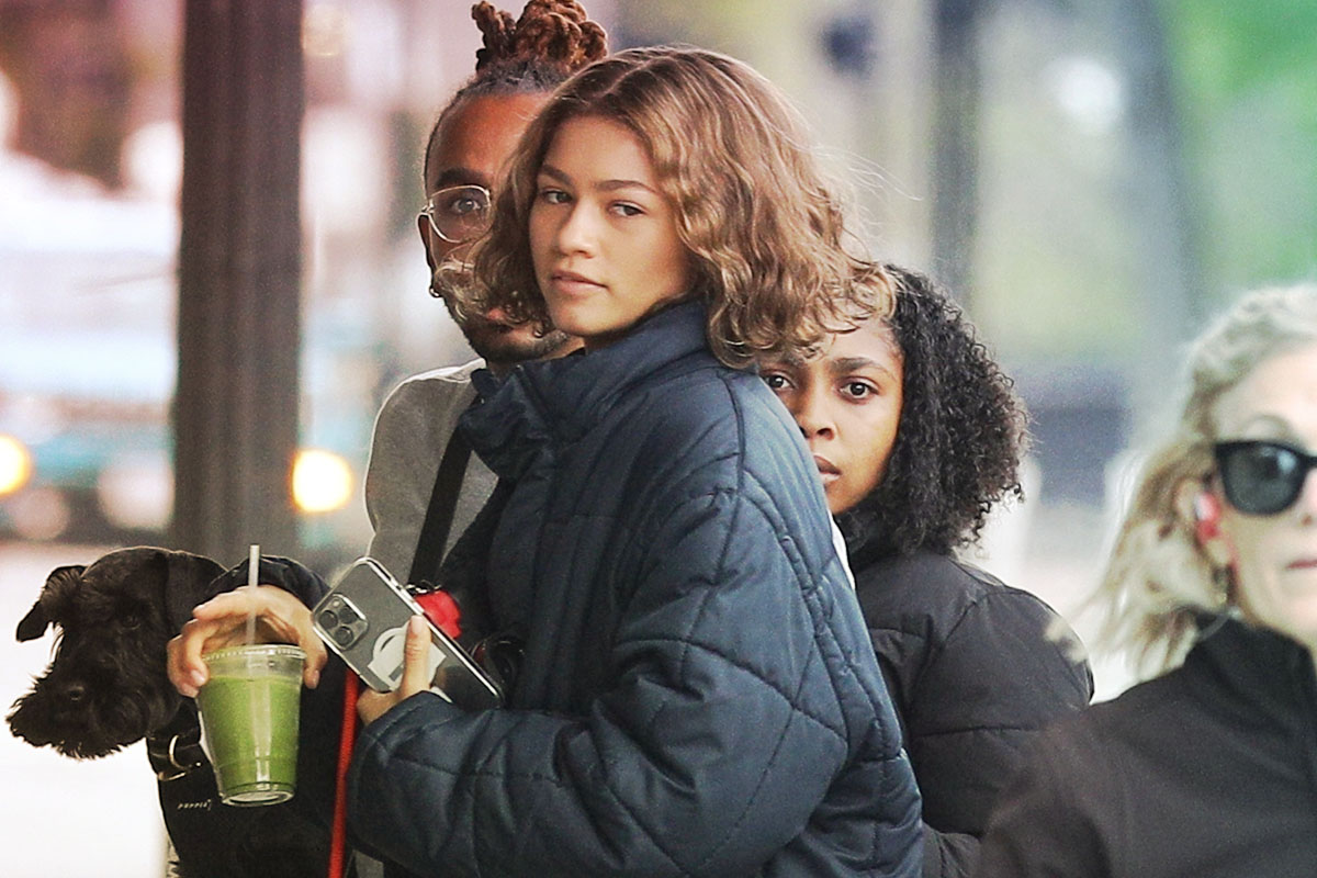 Zendaya Arrives on Challengers set in Boston - Daily Research Plot