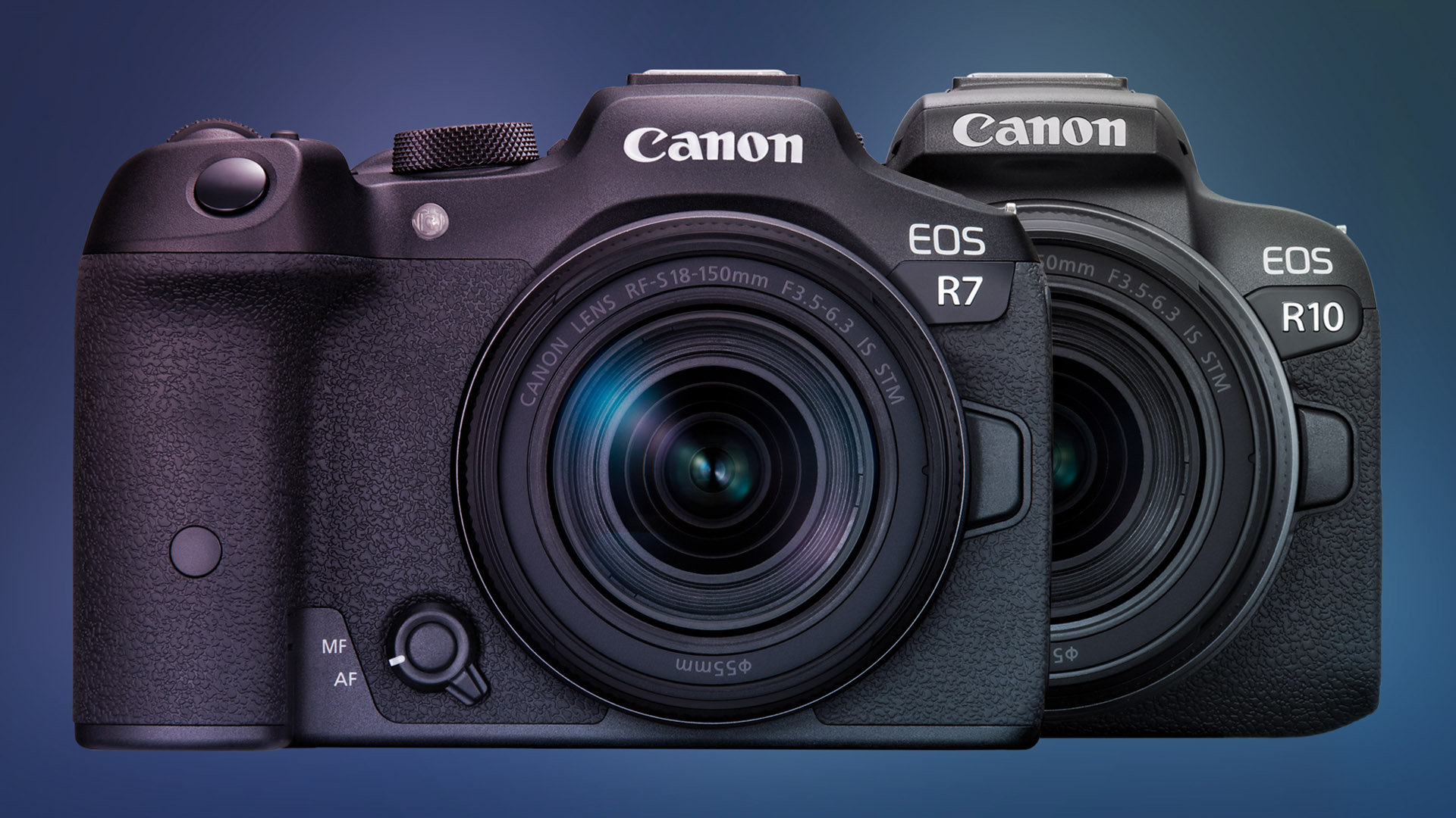 Canon EOS R7 and Canon EOS R10