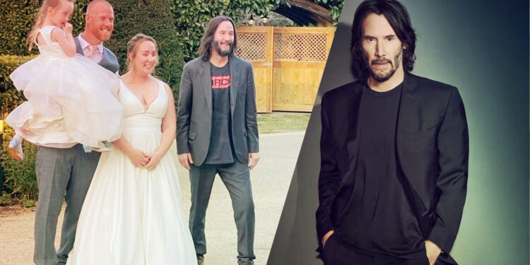 Keanu Reeves Surprised A Couple At Their Wedding - Daily Research Plot