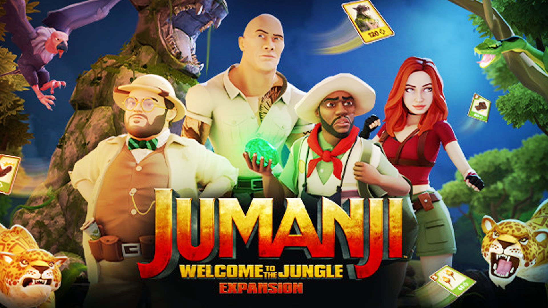 jumanji welcome to the jungle games online