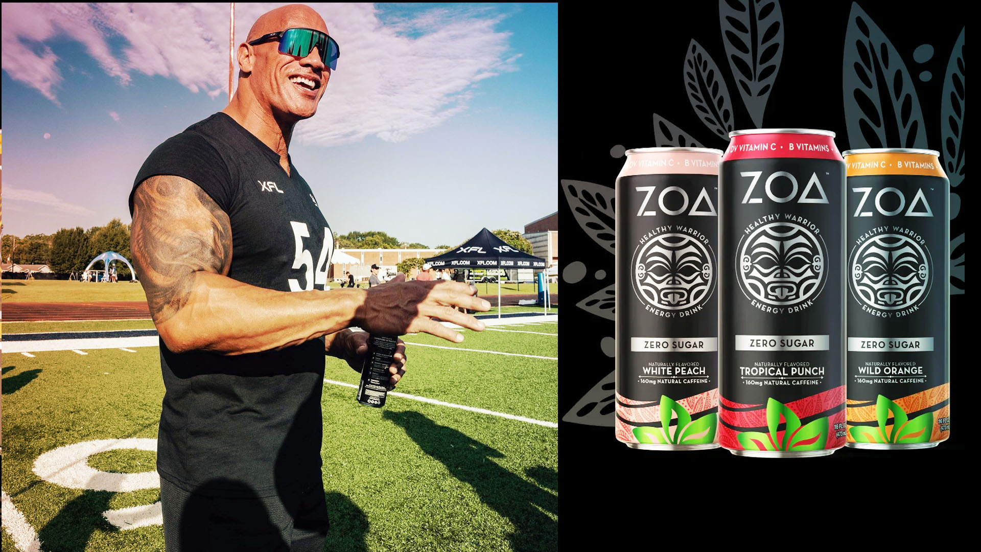 Dwayne 'The Rock' Johnson's Zoa Energy Drink Plots a Big Marketing