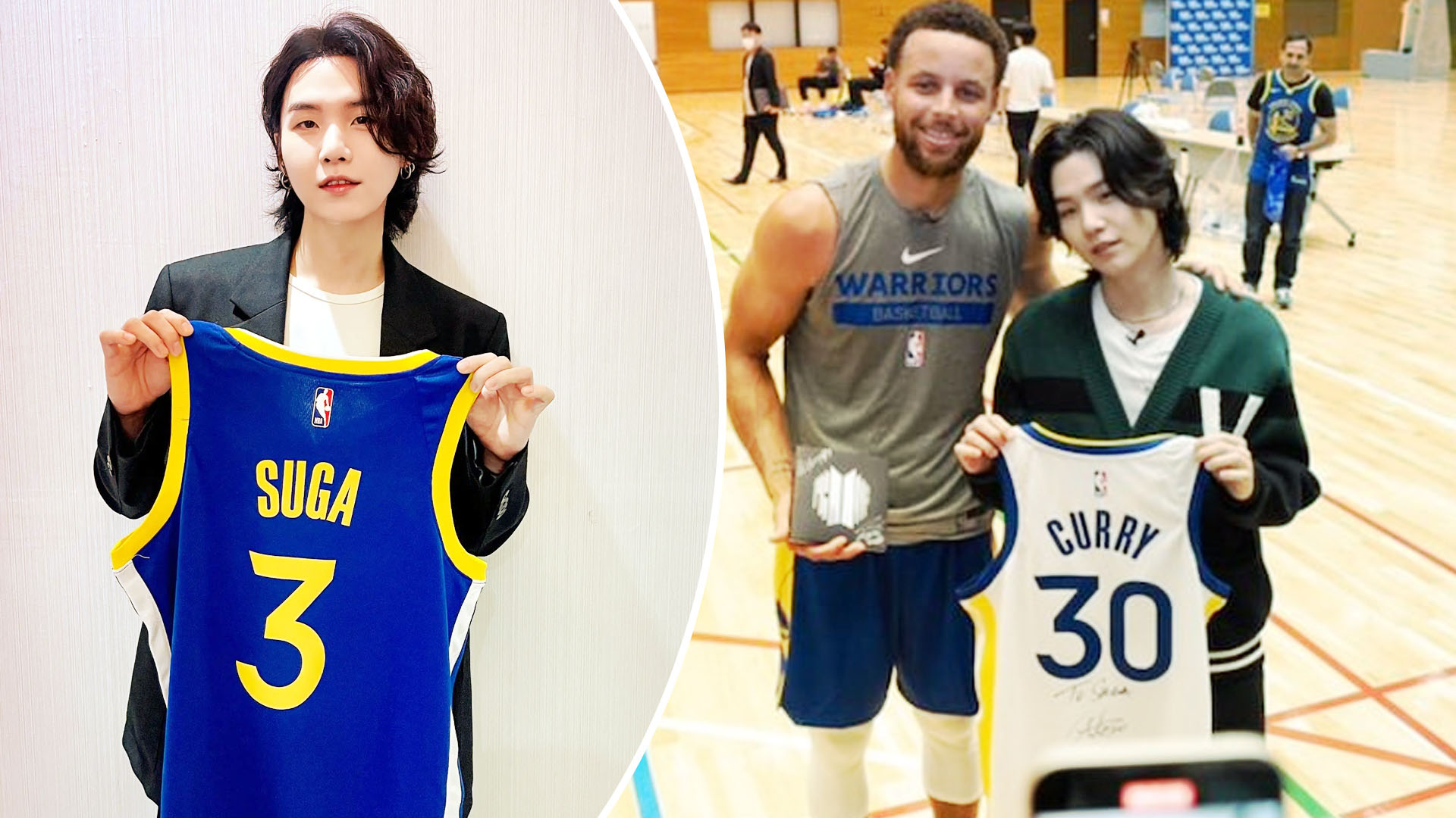BTS: Suga Gets Special Gift From Stephen Curry, Presented Proof