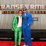 Pete Davidson and Anthony Ramos at the premiere