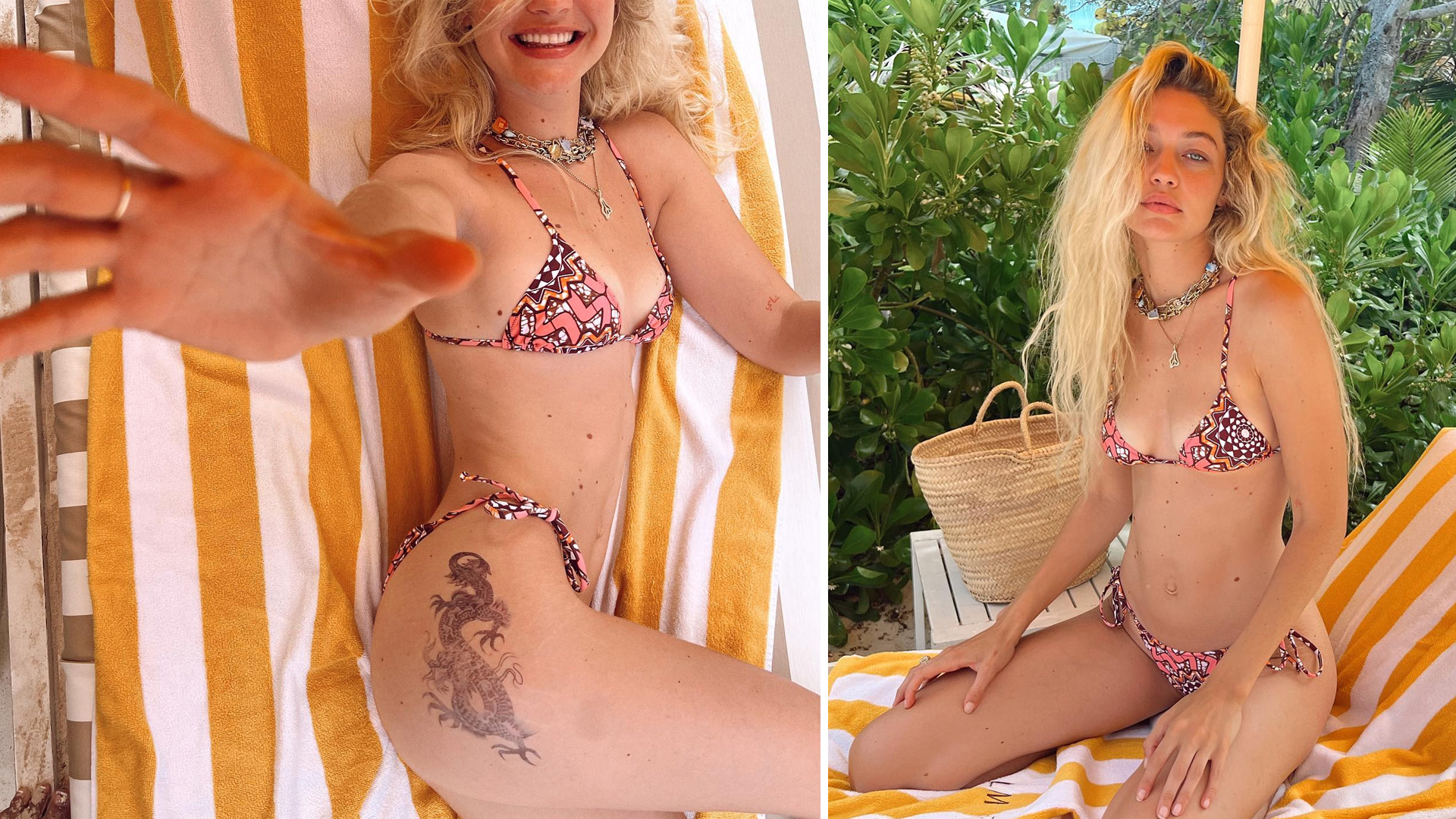 Gigi Hadid Shows Off Dragon Tattoos Amid Romance Rumors!