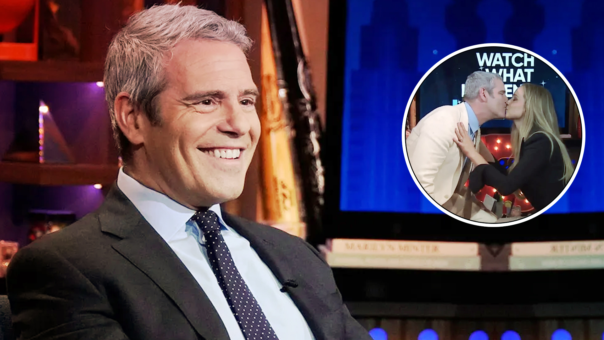 Andy Cohen Speaks About Kissing Jennifer Lawrence!!!