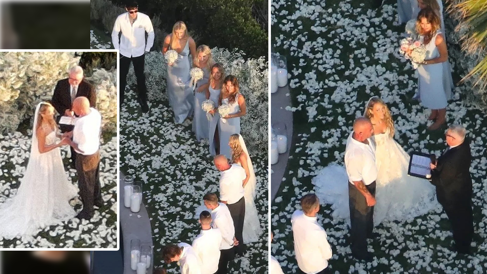 Miley Cyrus Is Maid of Honor At Mother Tish Cyrus Wedding!