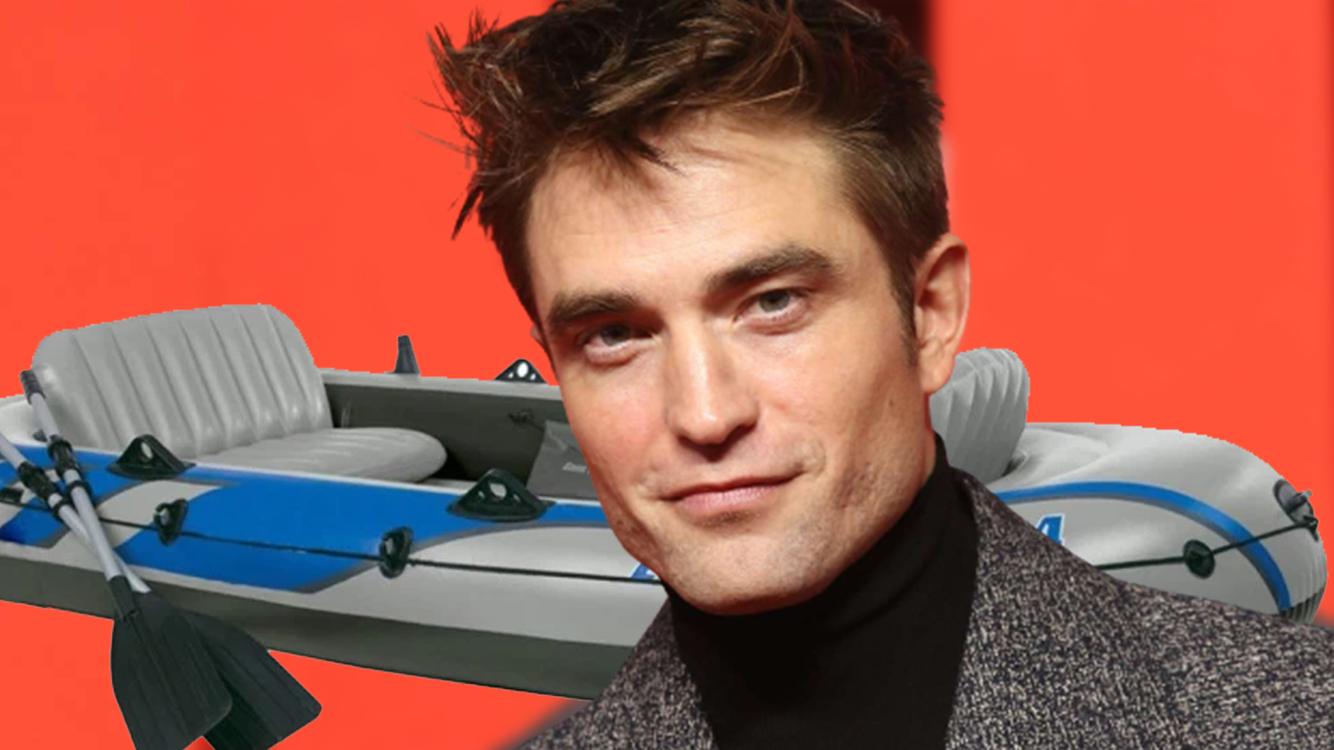 Robert Pattinson Used to Sleep on Inflatable Boats!
