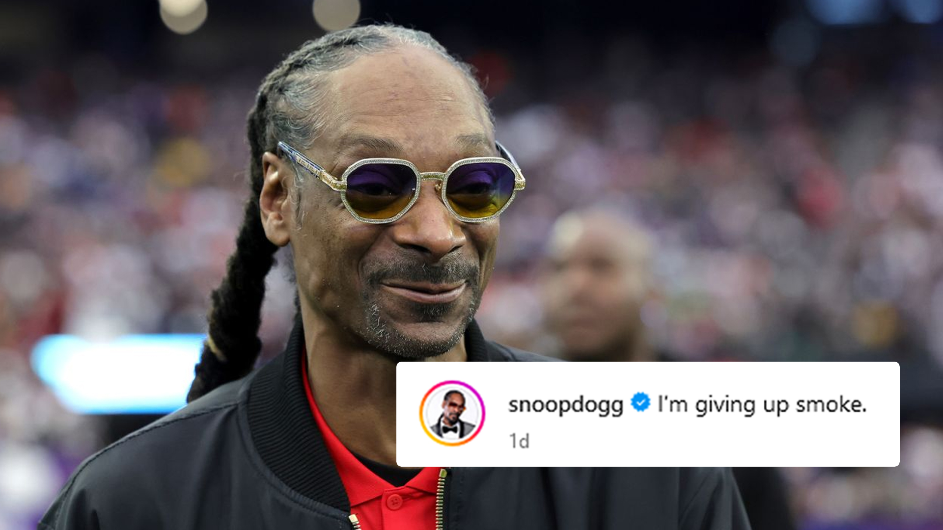 Snoop Dogg To Give Up Smoking!