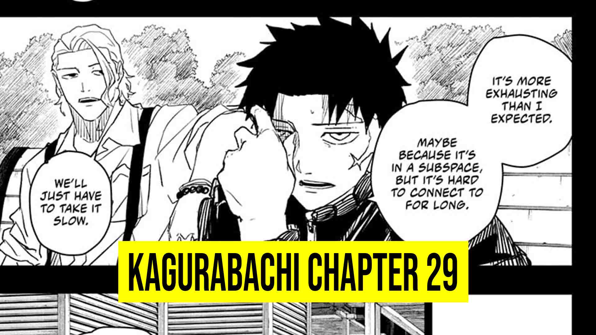 Kagurabachi Chapter 29: Chihiro VS Hiyuki!