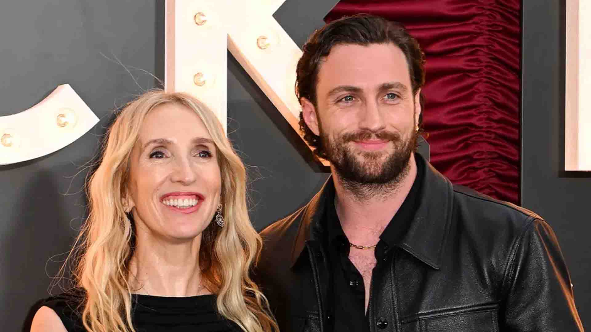Aaron Taylor-Johnson Spotted With Wife Sam At “Back to Black”